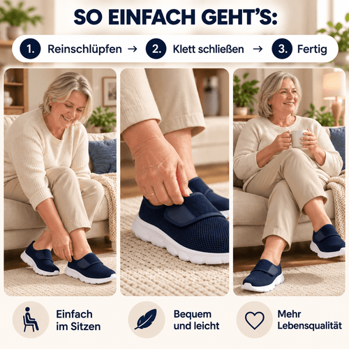 Orthelio – Schmerzlindernder Diabetikerschuh gegen Schwellungen